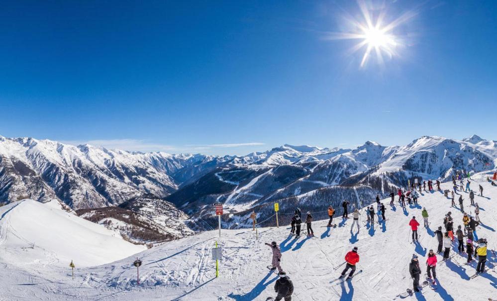 Studio très agréable proche de Auron Saint-Étienne-de-Tinée Extérieur photo